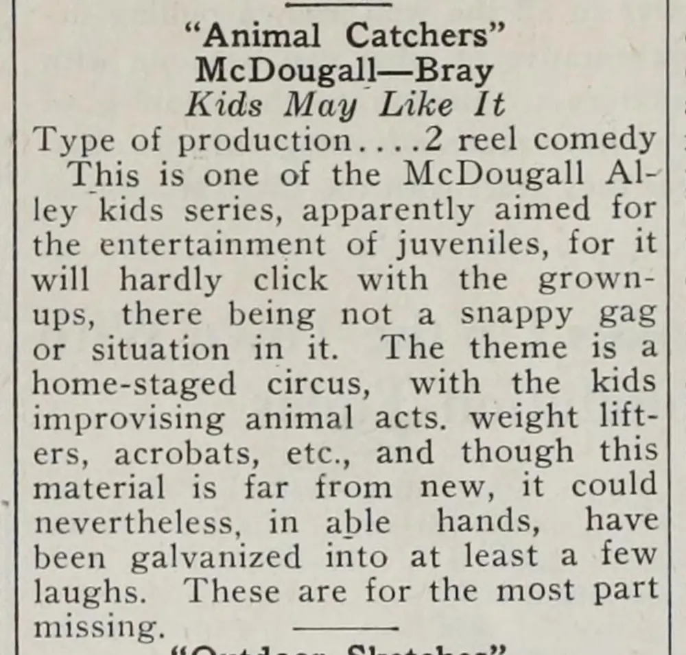 Animal Catchers scene