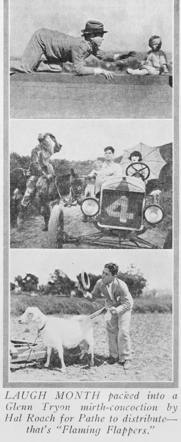 Flaming Flappers scene
