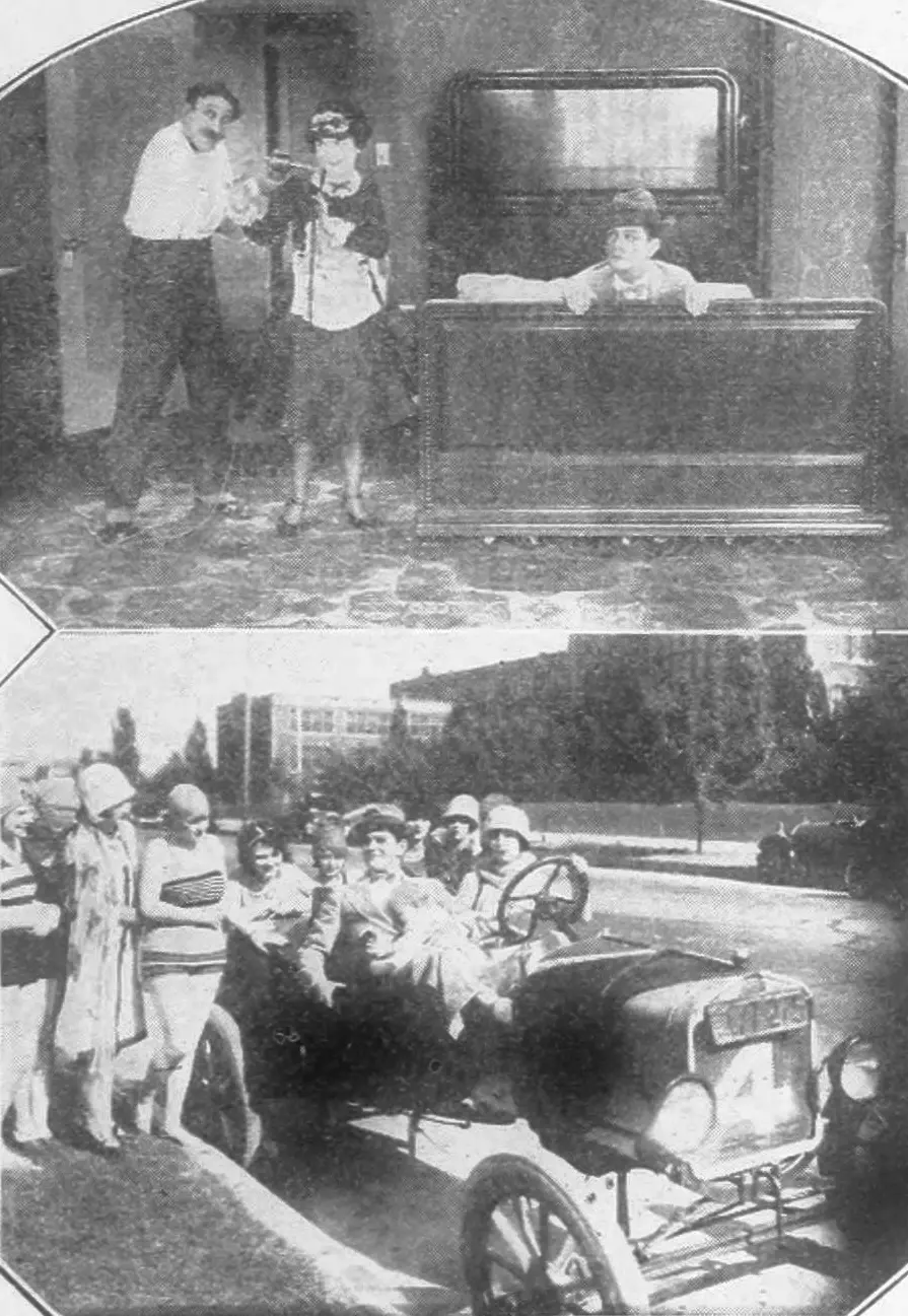Flaming Flappers scene