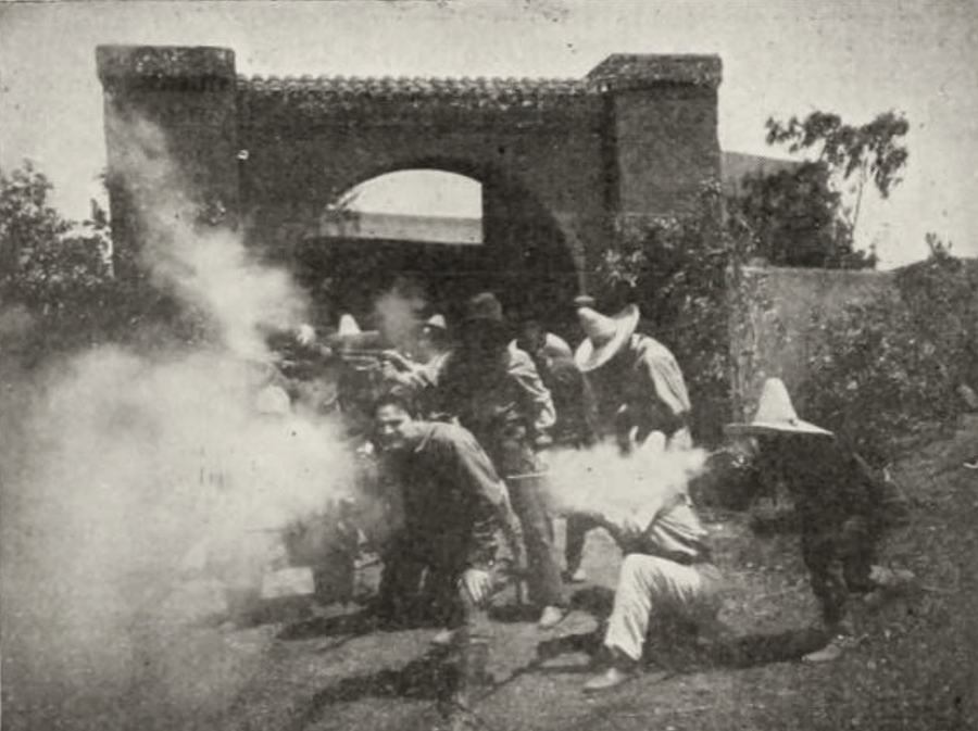 Lieutenant Danny, U.S.A. scene