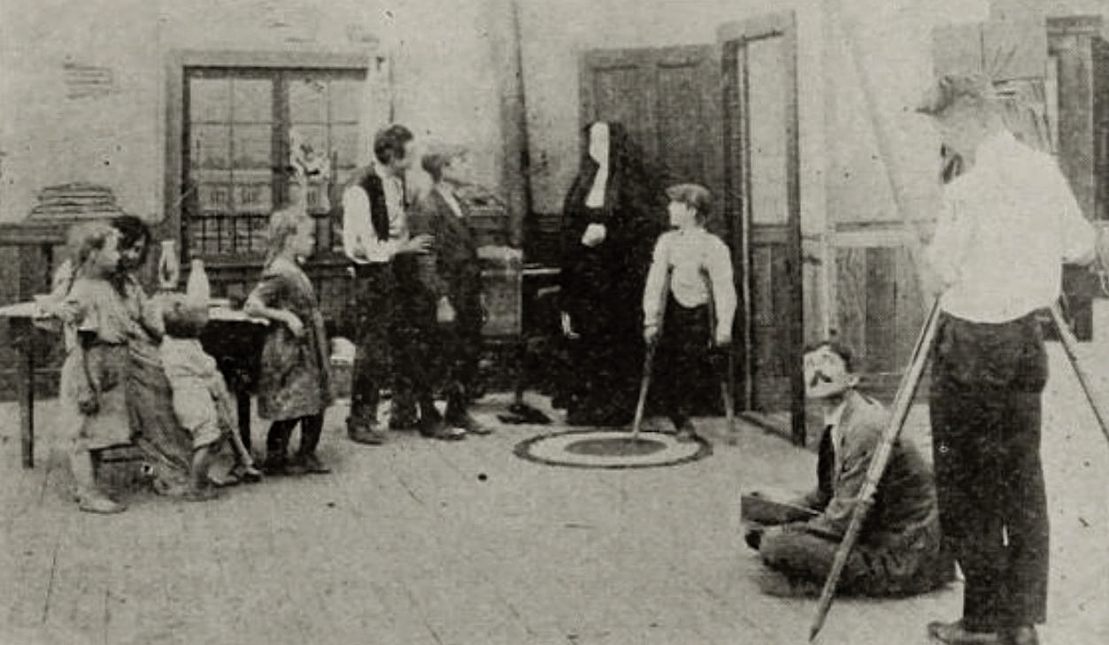 The Black Stork scene