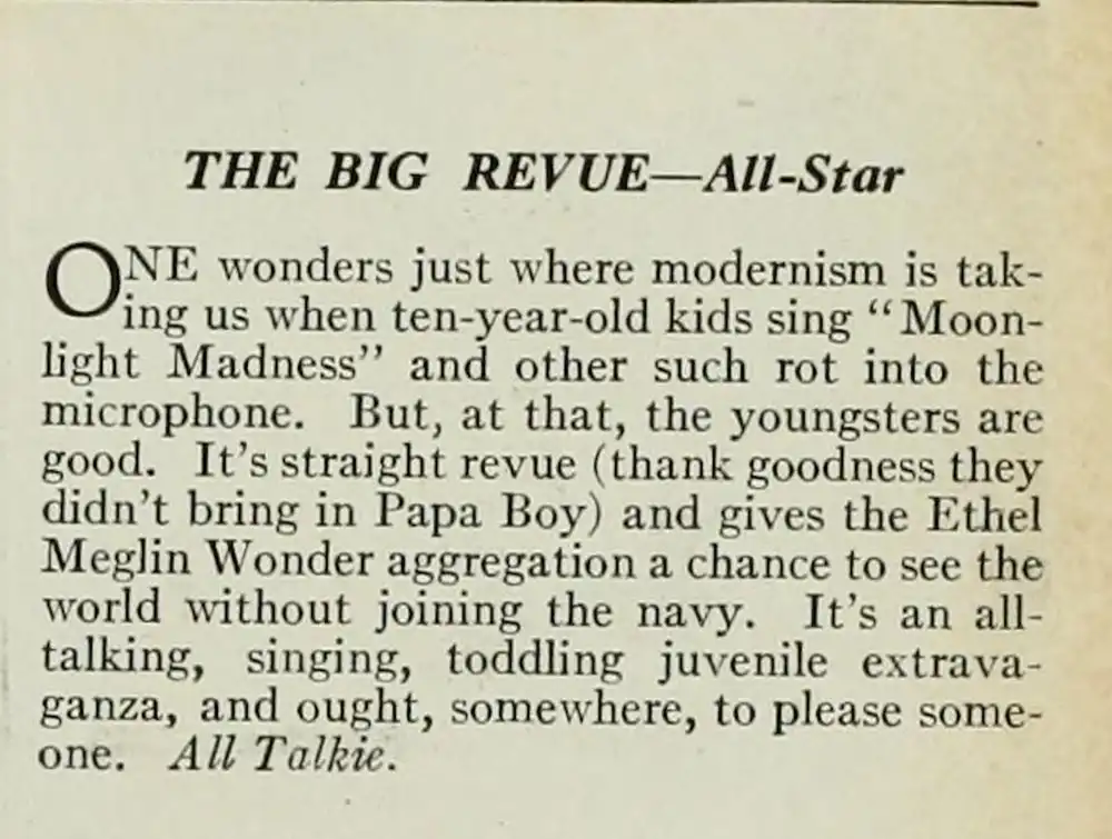 The Big Revue