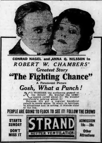 The Fighting Chance scene
