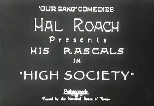 High Society photo