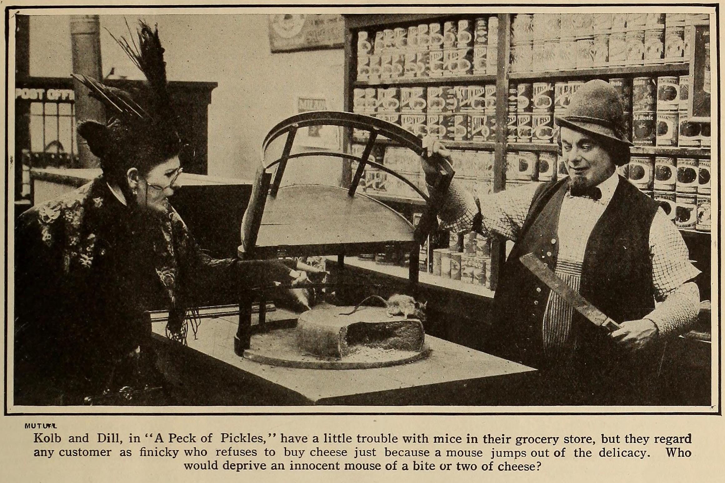 Peck o' Pickles scene