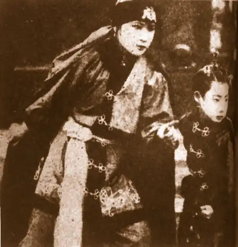 Burning of the Red Lotus Temple scene