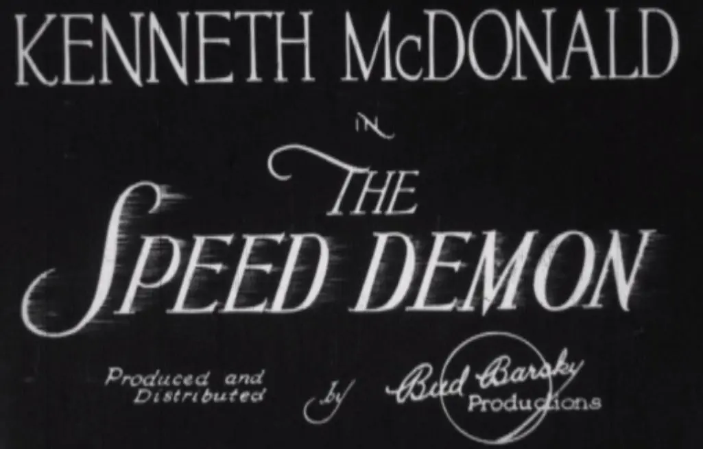 The Speed Demon scene