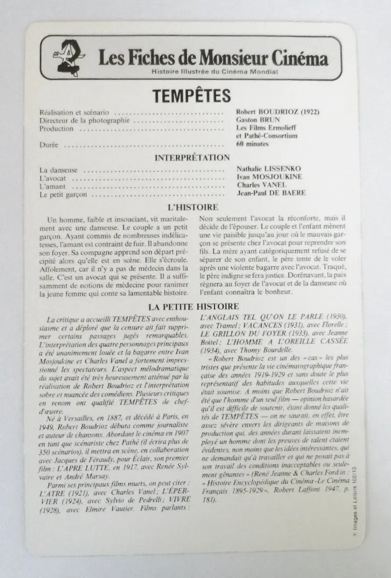 Tempêtes