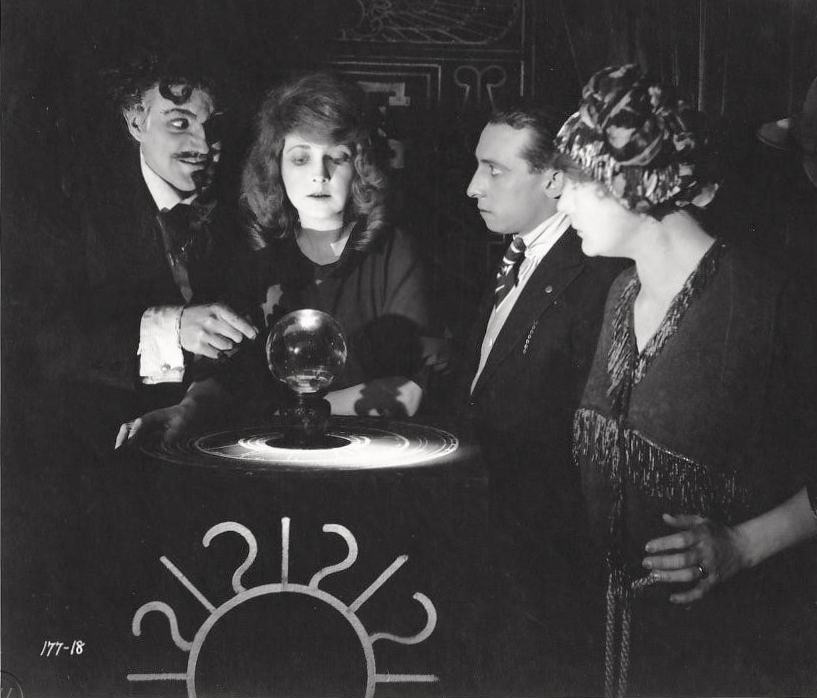 The Crystal Gazer scene