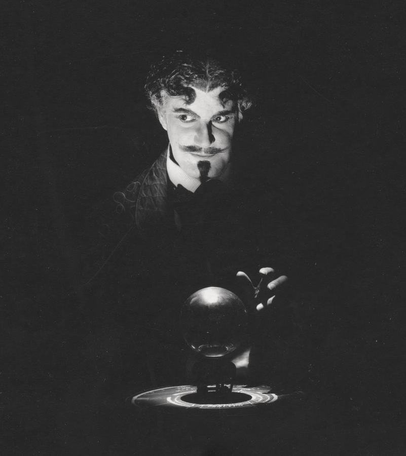 The Crystal Gazer scene