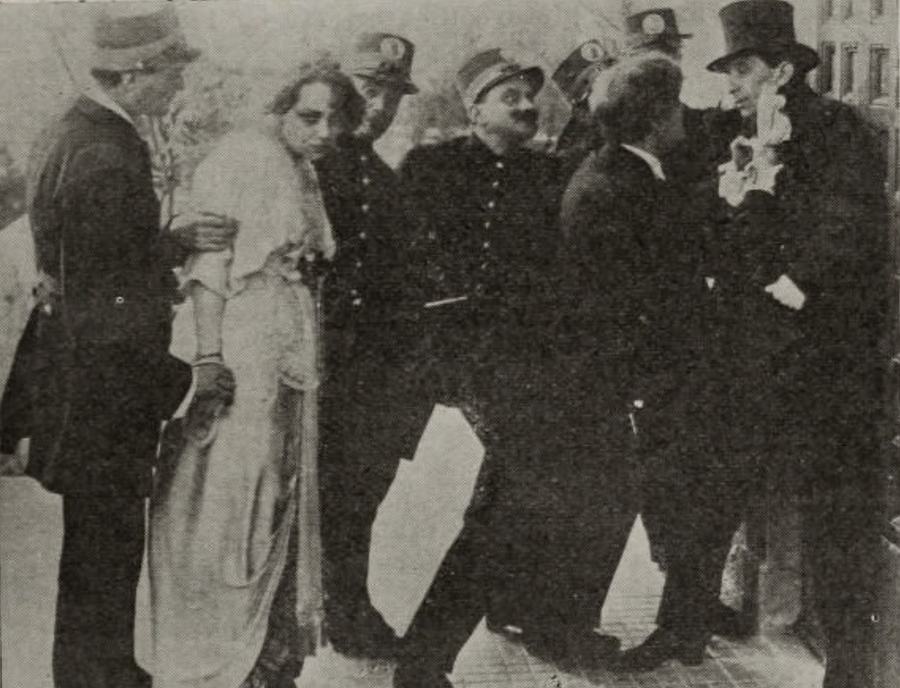 A Woman Wills scene