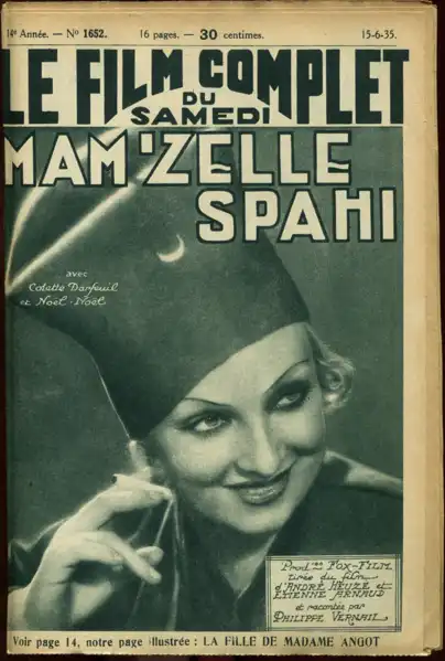 Mam'zelle Spahi scene