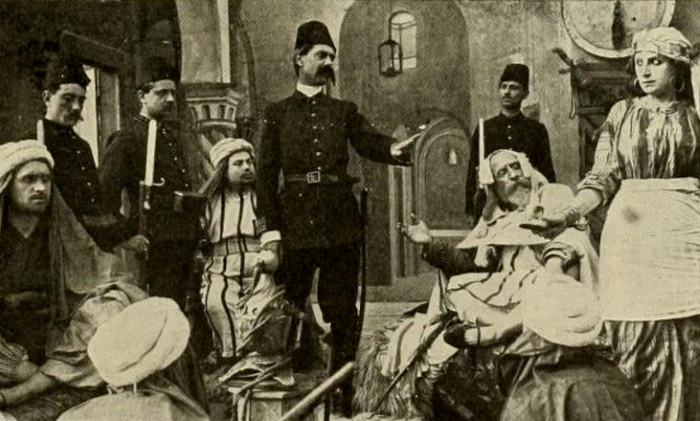 The Heroine from Derna scene