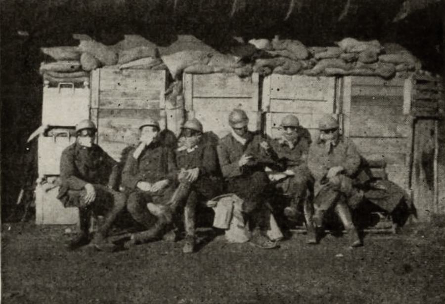 Our American Boys in the European War scene