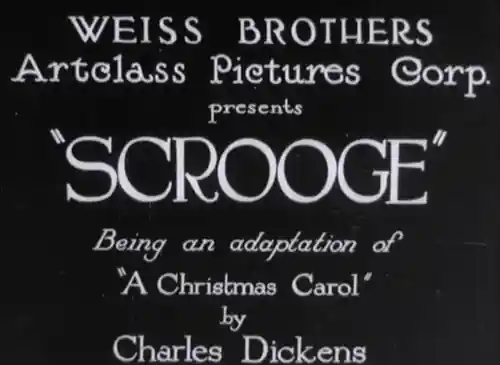 Scrooge scene