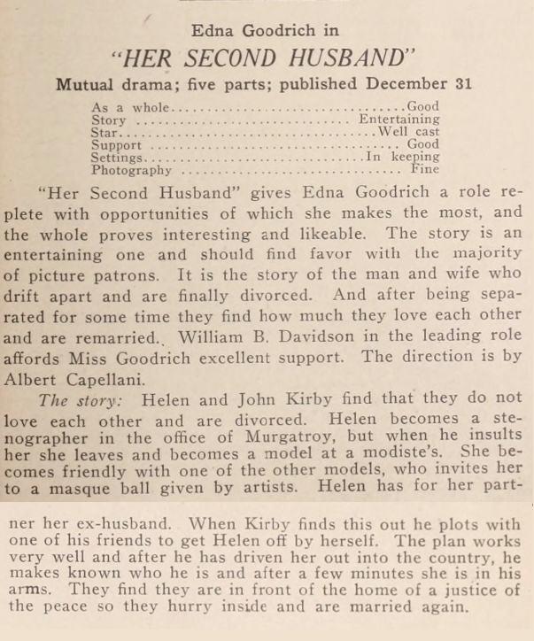 Her Second Husband scene