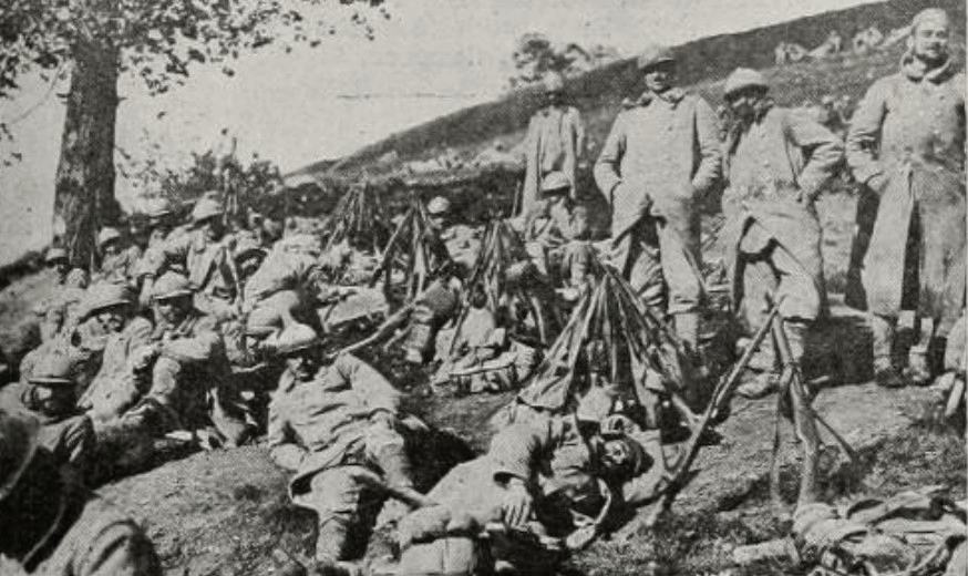 Heroic France scene