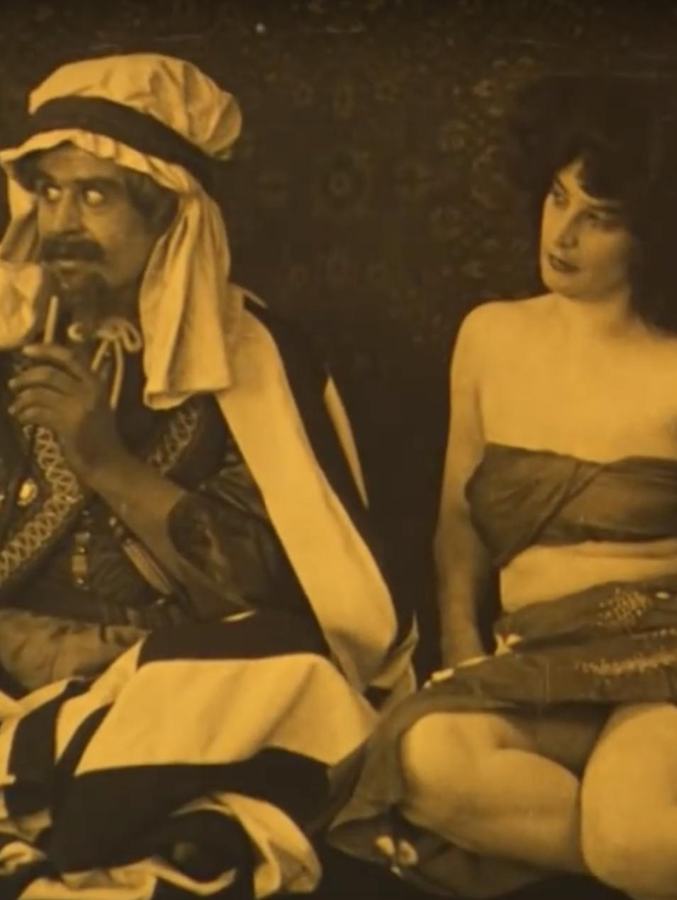 The Slave Mart scene