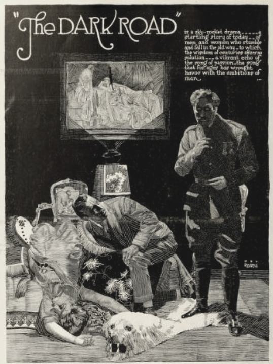 The Dark Road scene