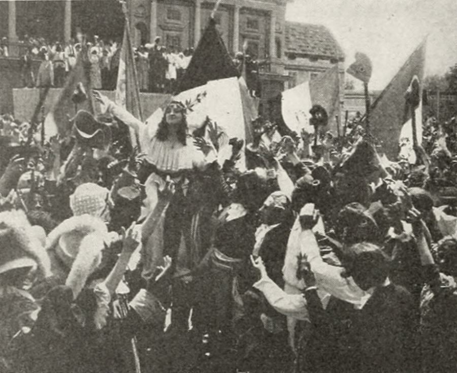 Birth of Democracy scene