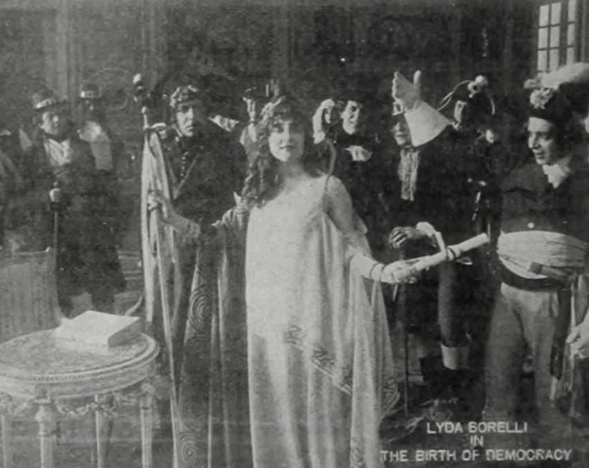 Birth of Democracy scene