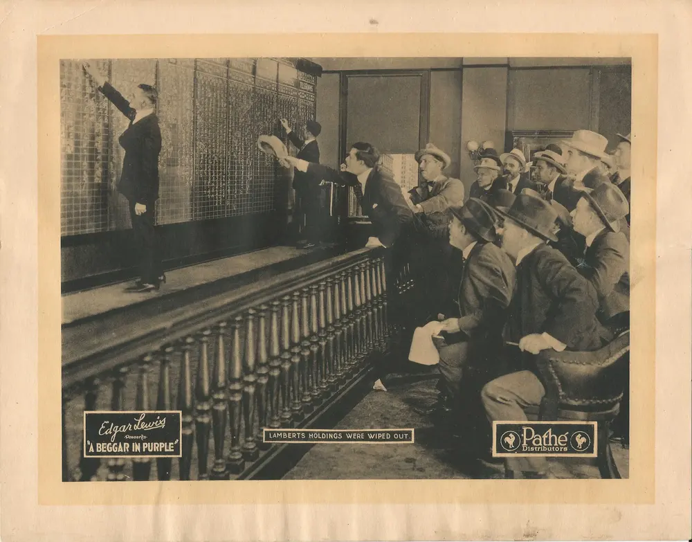 A Beggar in Purple scene