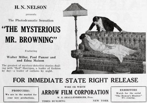 The Mysterious Mr. Browning scene