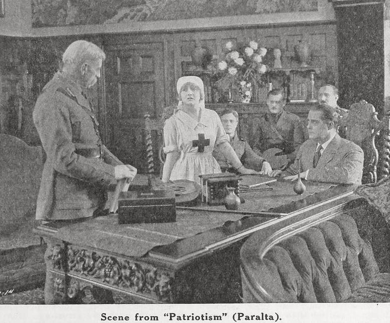 Patriotism scene