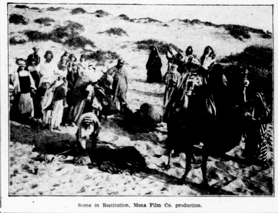 Restitution scene