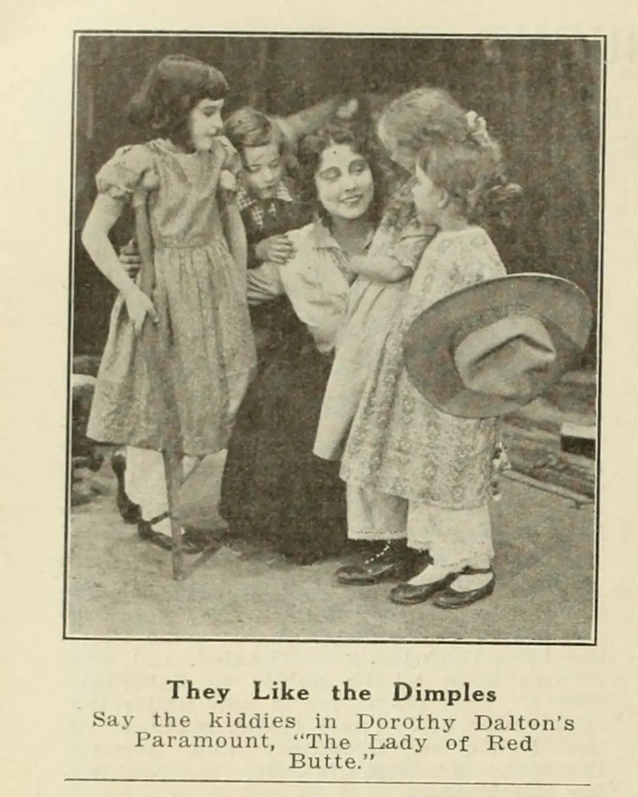 The Lady of Red Butte scene