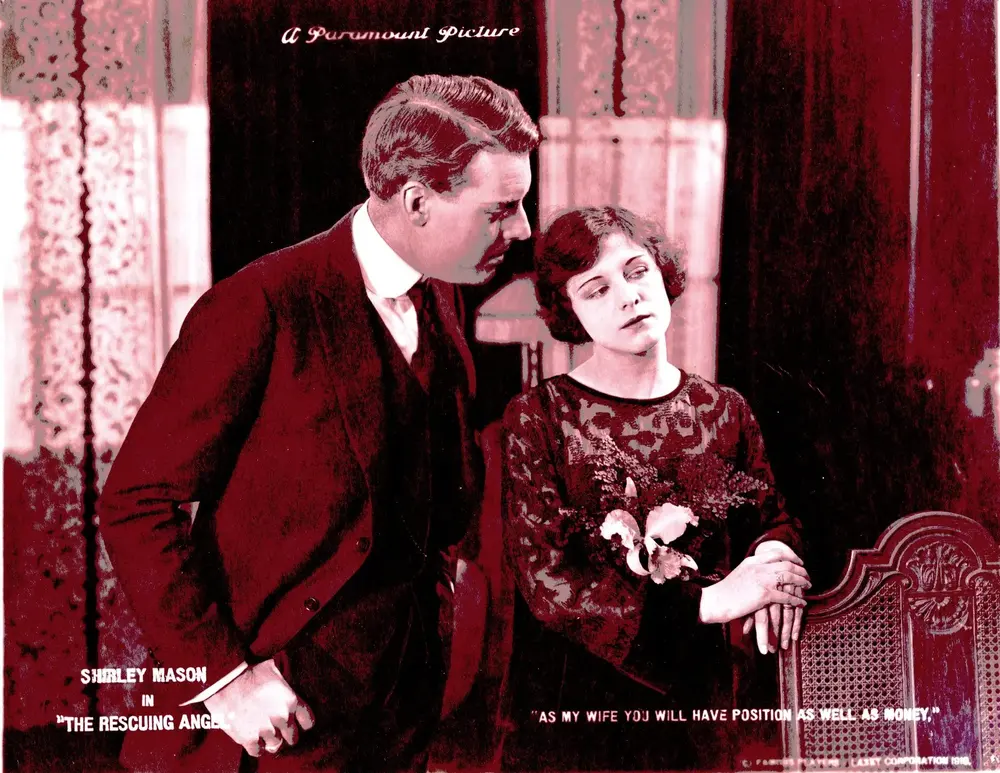 The Rescuing Angel scene