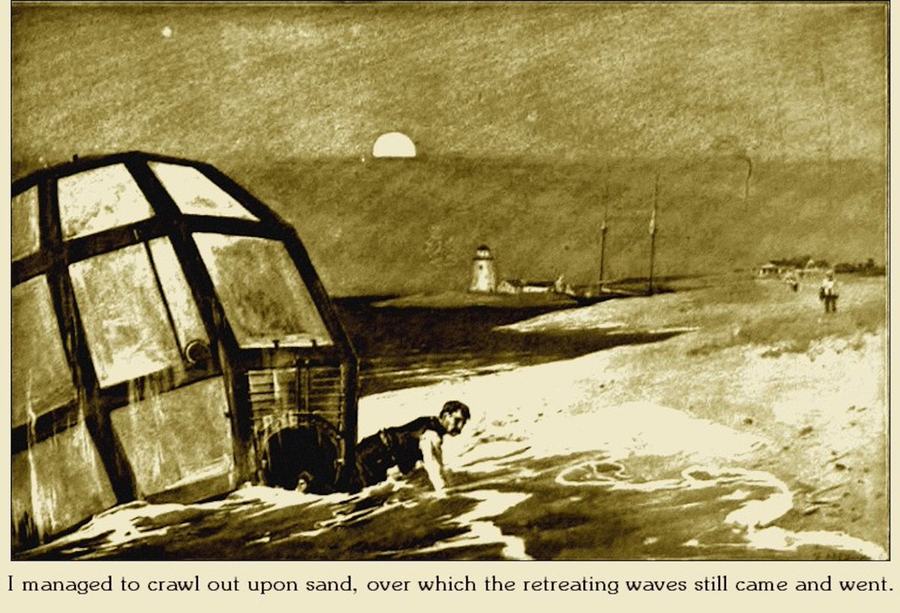 The First Men in the Moon scene