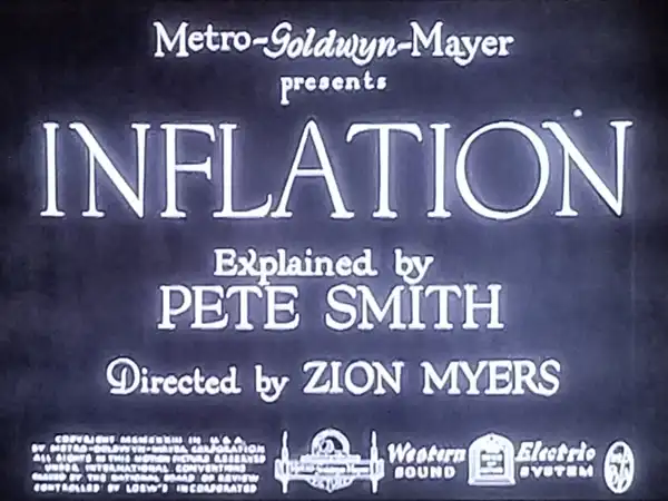 Inflation scene