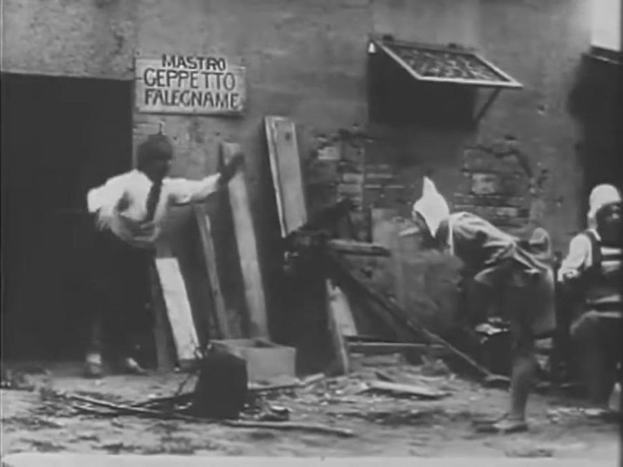 Pinocchio scene