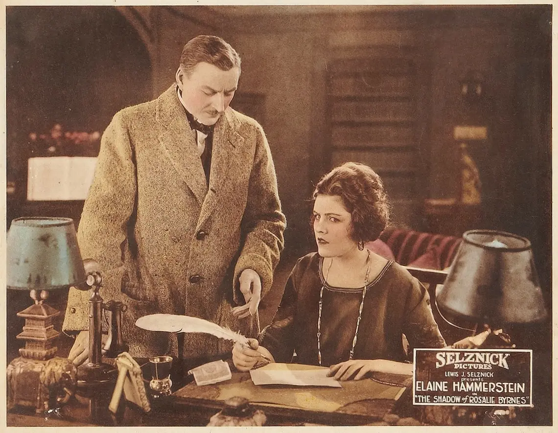 The Shadow of Rosalie Byrnes scene