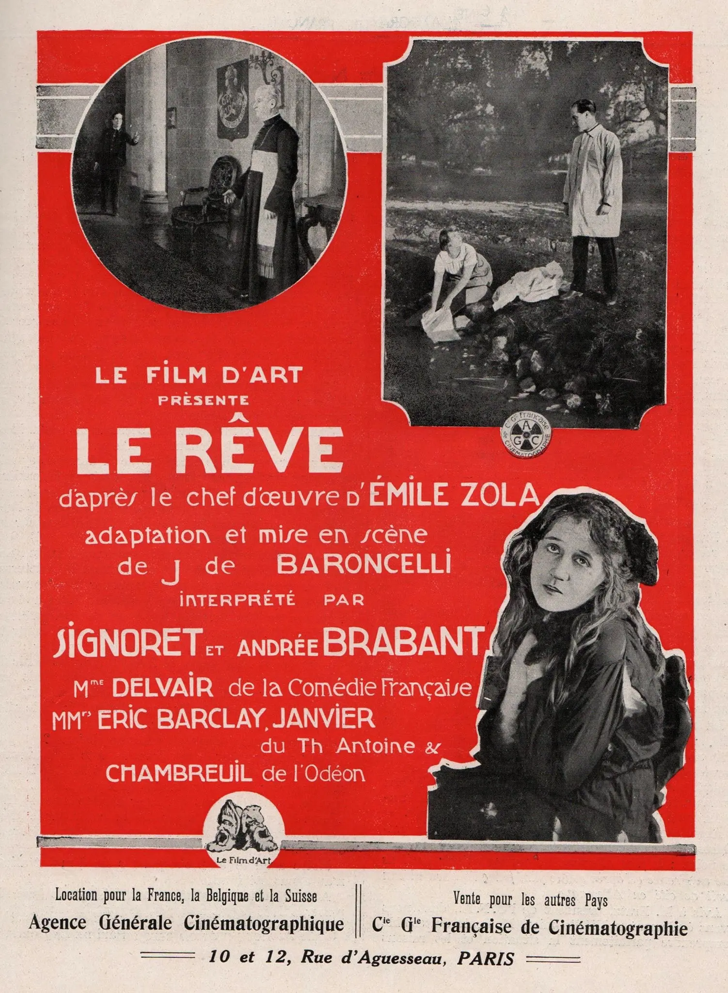 Le rêve scene