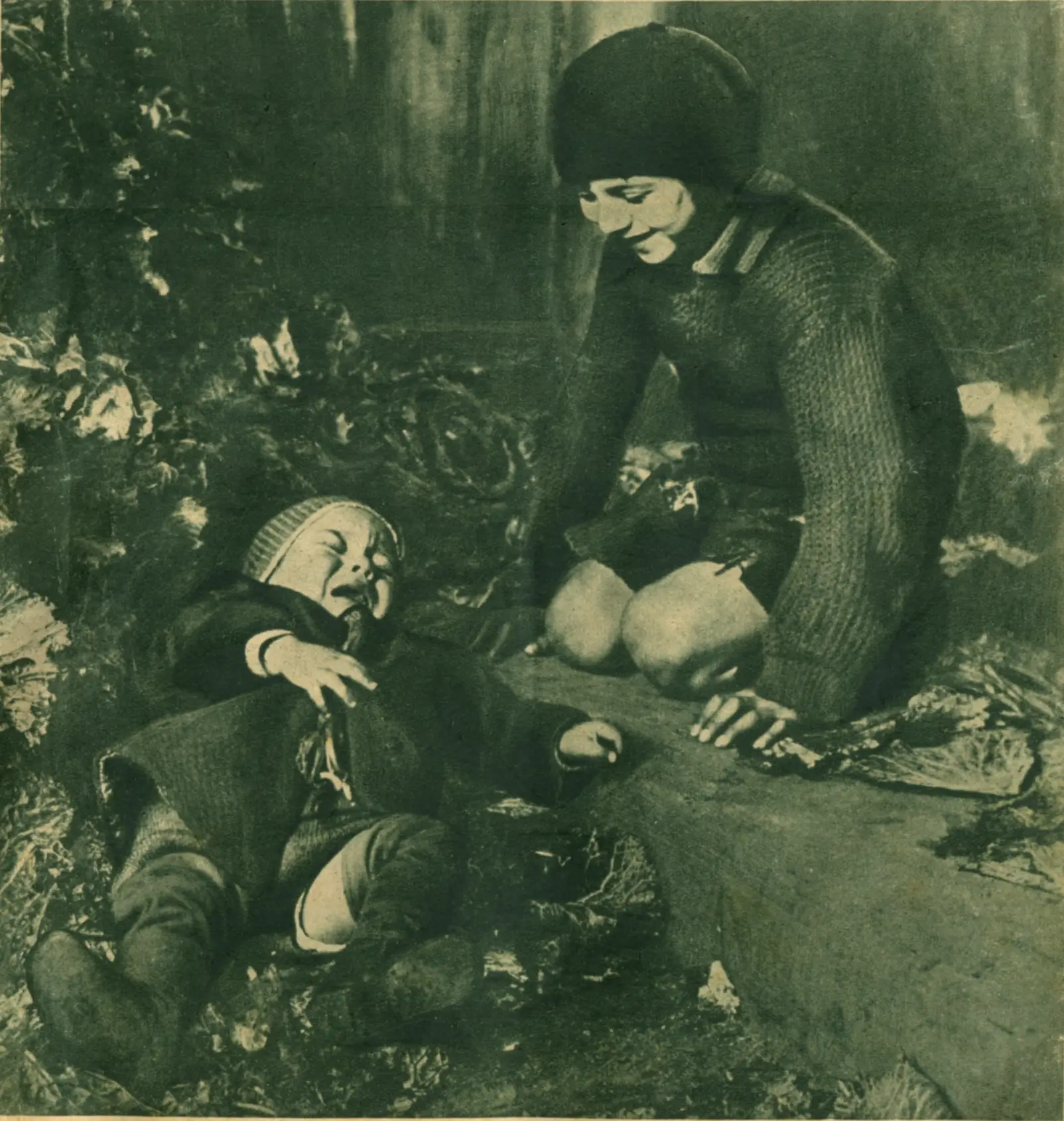L'enfant des halles scene