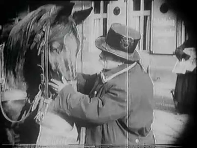 Die letzte Droschke von Berlin scene