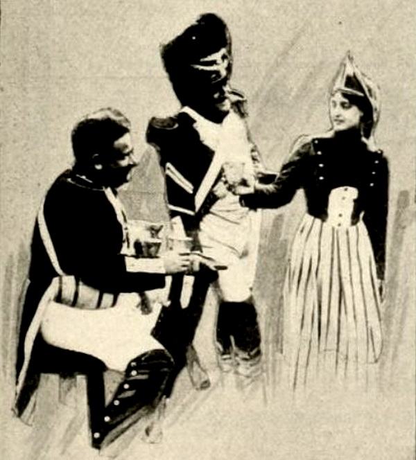 For Napoleon and France scene