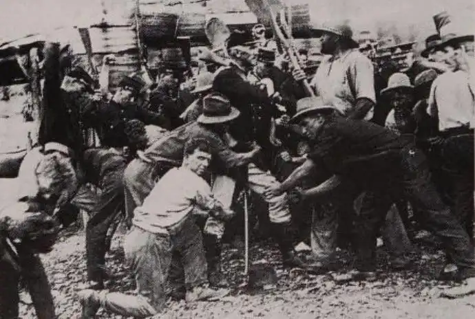 The Birth of White Australia scene