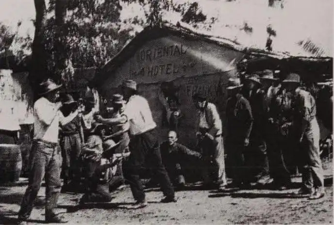 The Birth of White Australia scene