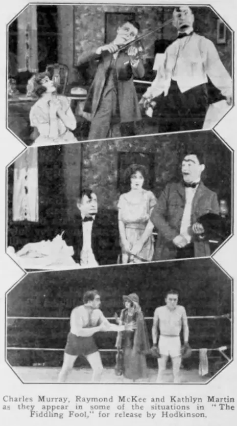 The Fiddling Fool scene
