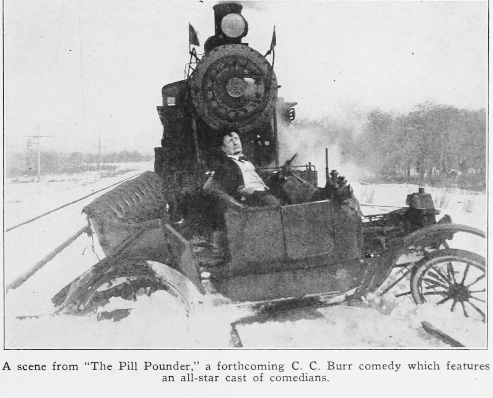 The Pill Pounder scene