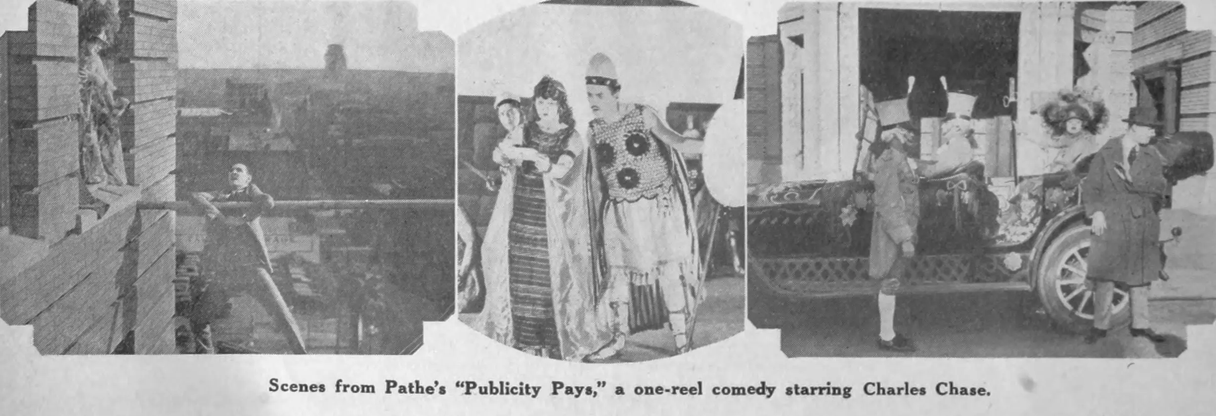 Publicity Pays scene