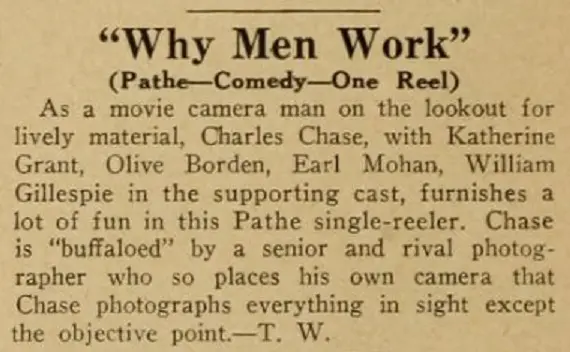 Why Men Work scene 1