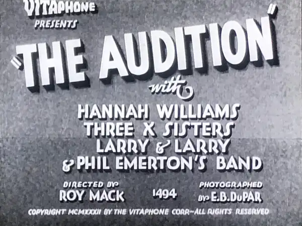 The Audition
