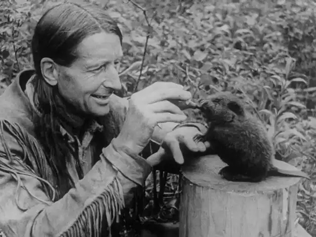 The Beaver Family scene