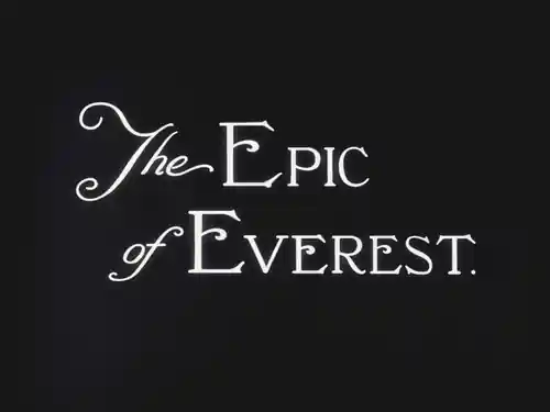 The Epic of Everest scene