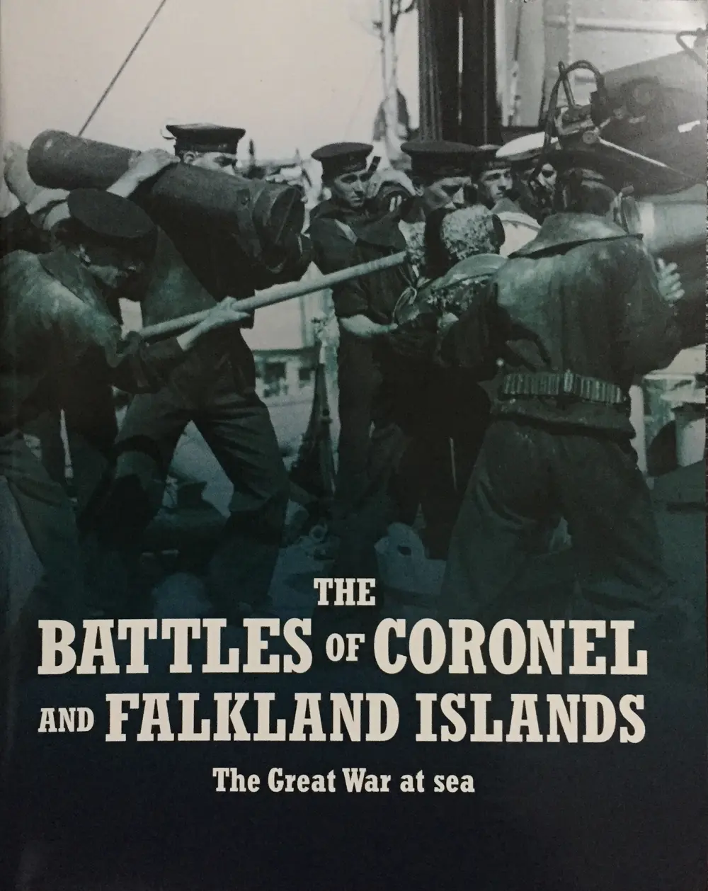 The Battles of Coronel and Falkland Islands scene