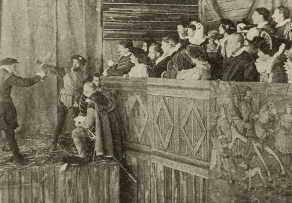 Loves and Adventures in the Life of Shakespeare scene 1